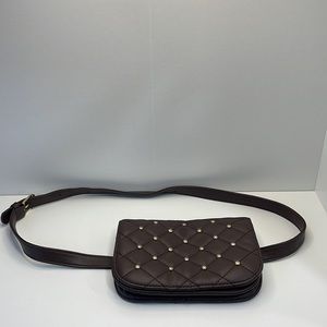 Brown and Gold belt bag size M/L